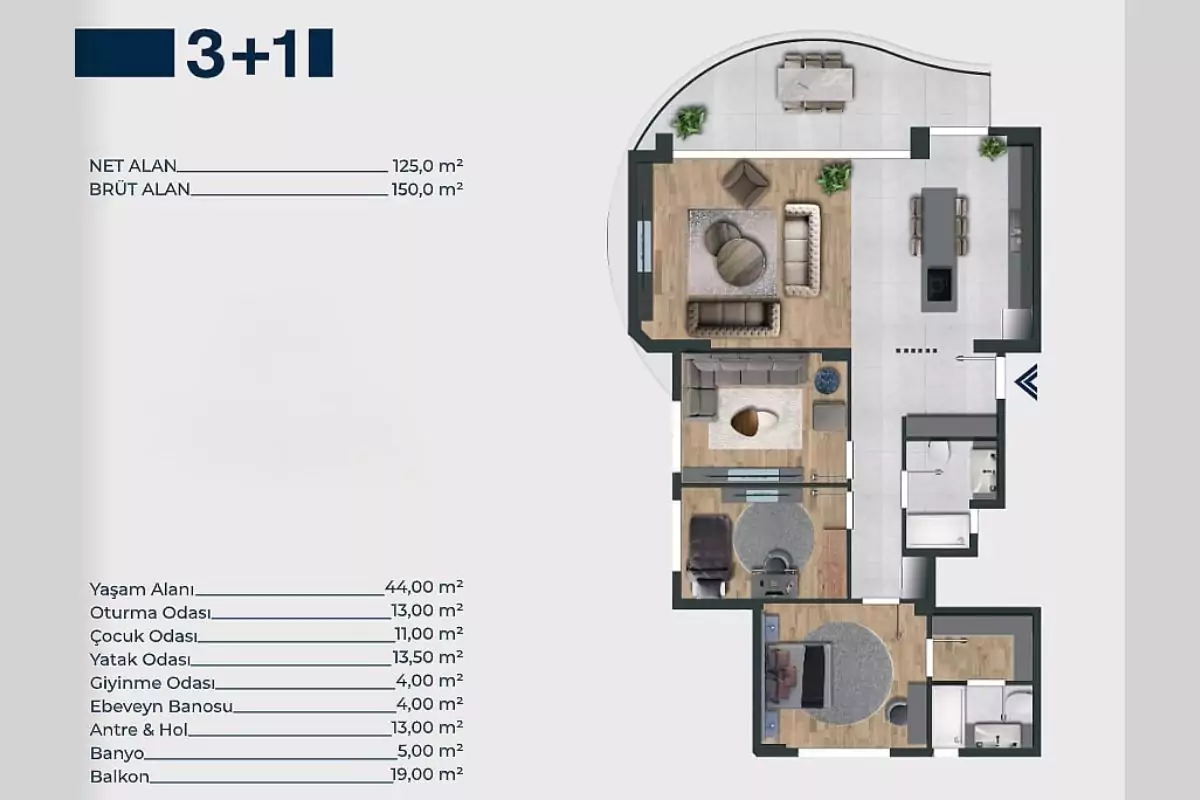 Sea View Apartments for Sale in Kusadasi – 500m from Beach