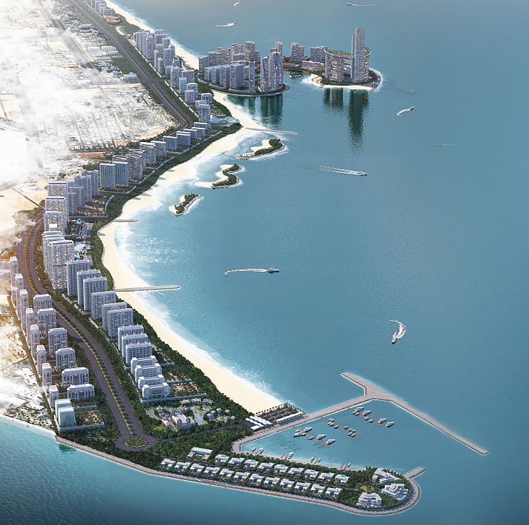 Residences Downtown Umm Al Quwain luxury waterfront apartments