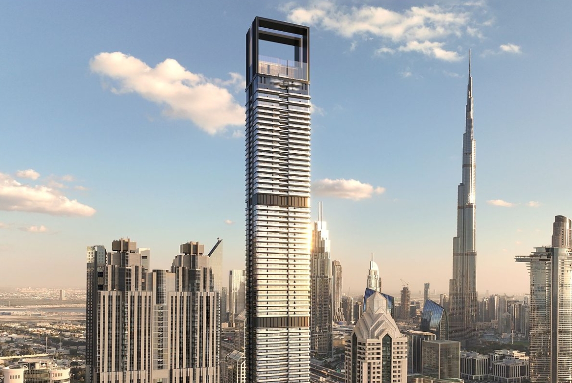 Residences Dubai luxury apartments in Trade Center with Burj Khalifa views