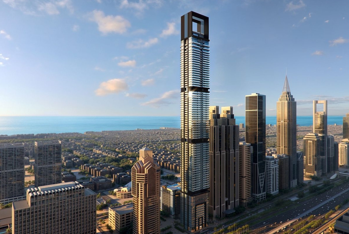 Residences Dubai luxury apartments in Trade Center with Burj Khalifa views