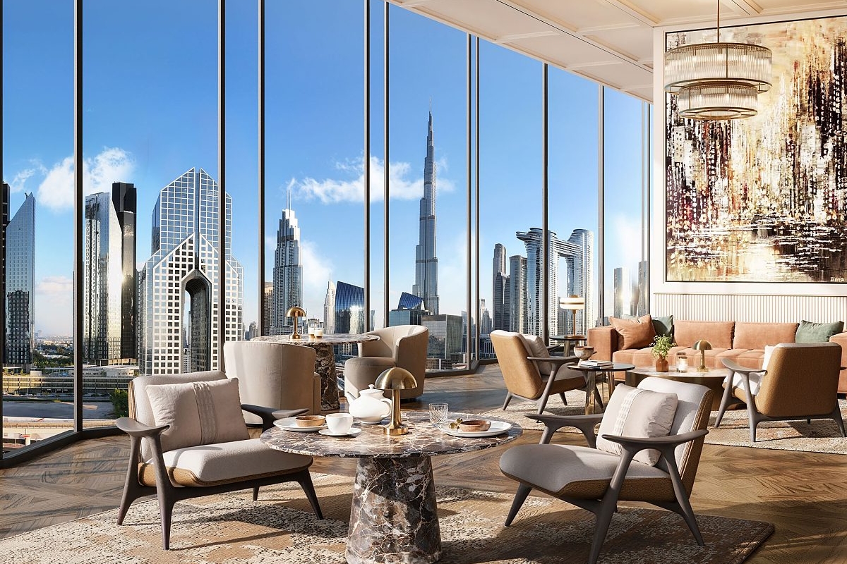 Residences Dubai luxury apartments in Trade Center with Burj Khalifa views