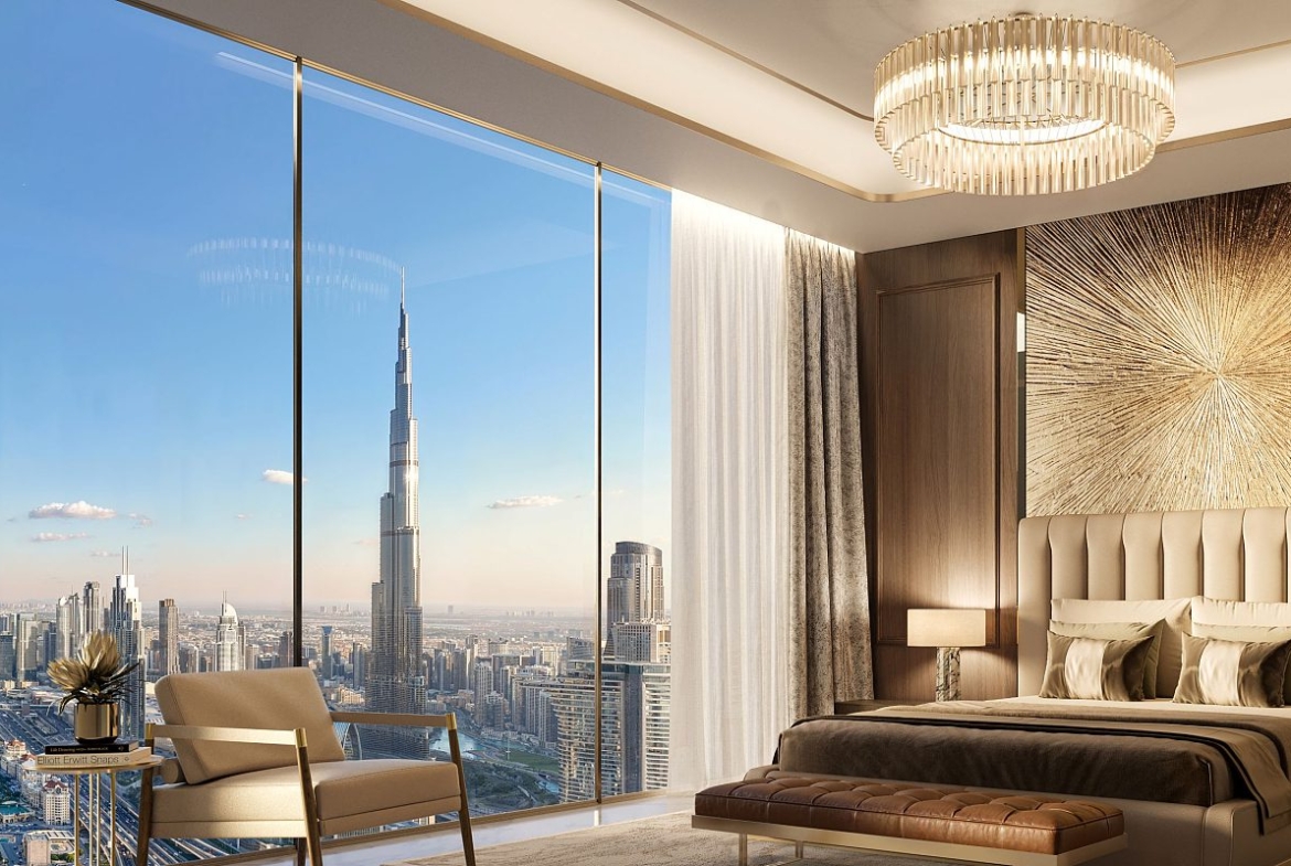 Residences Dubai luxury apartments in Trade Center with Burj Khalifa views