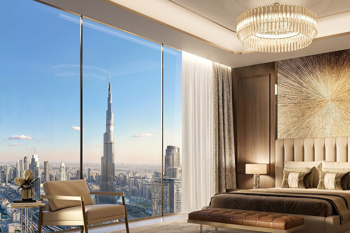 Residences Dubai luxury apartments in Trade Center with Burj Khalifa views