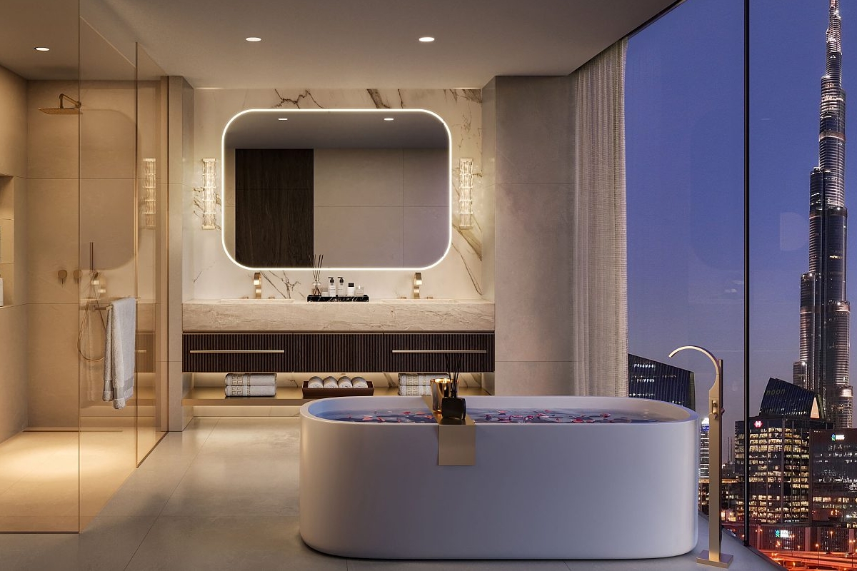 Residences Dubai luxury apartments in Trade Center with Burj Khalifa views