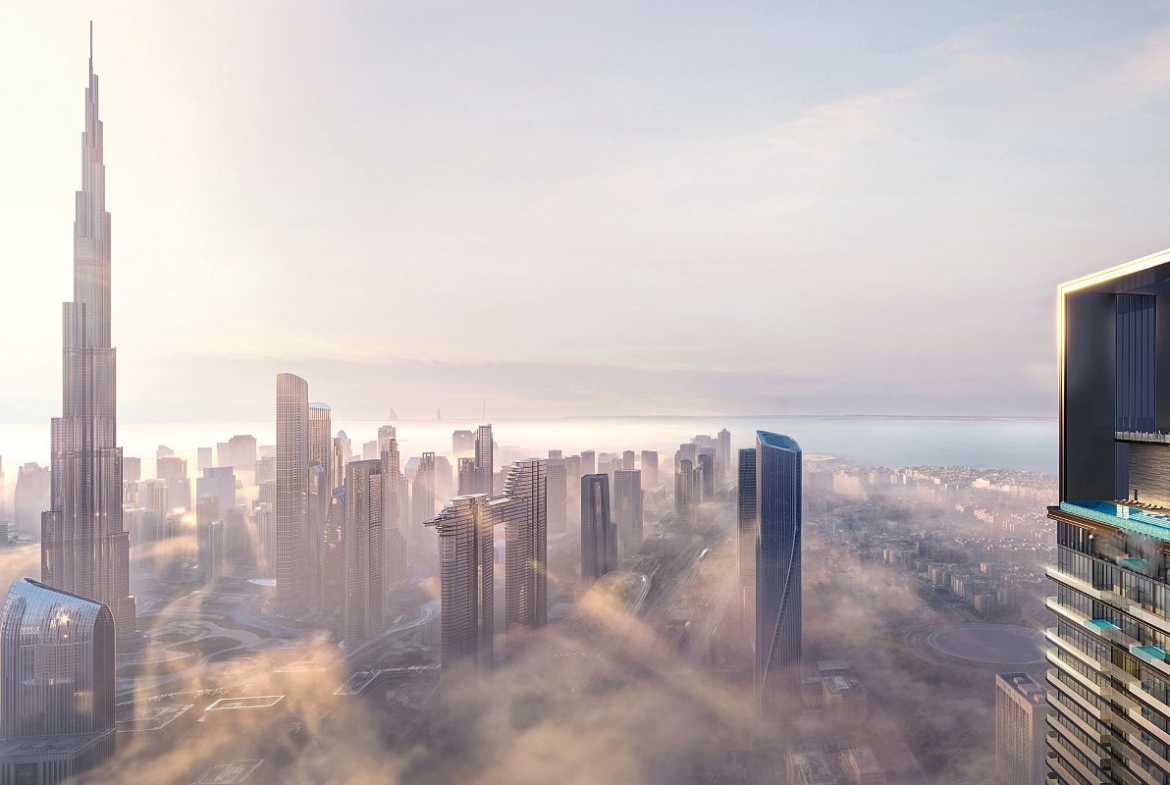Residences Dubai luxury apartments in Trade Center with Burj Khalifa views