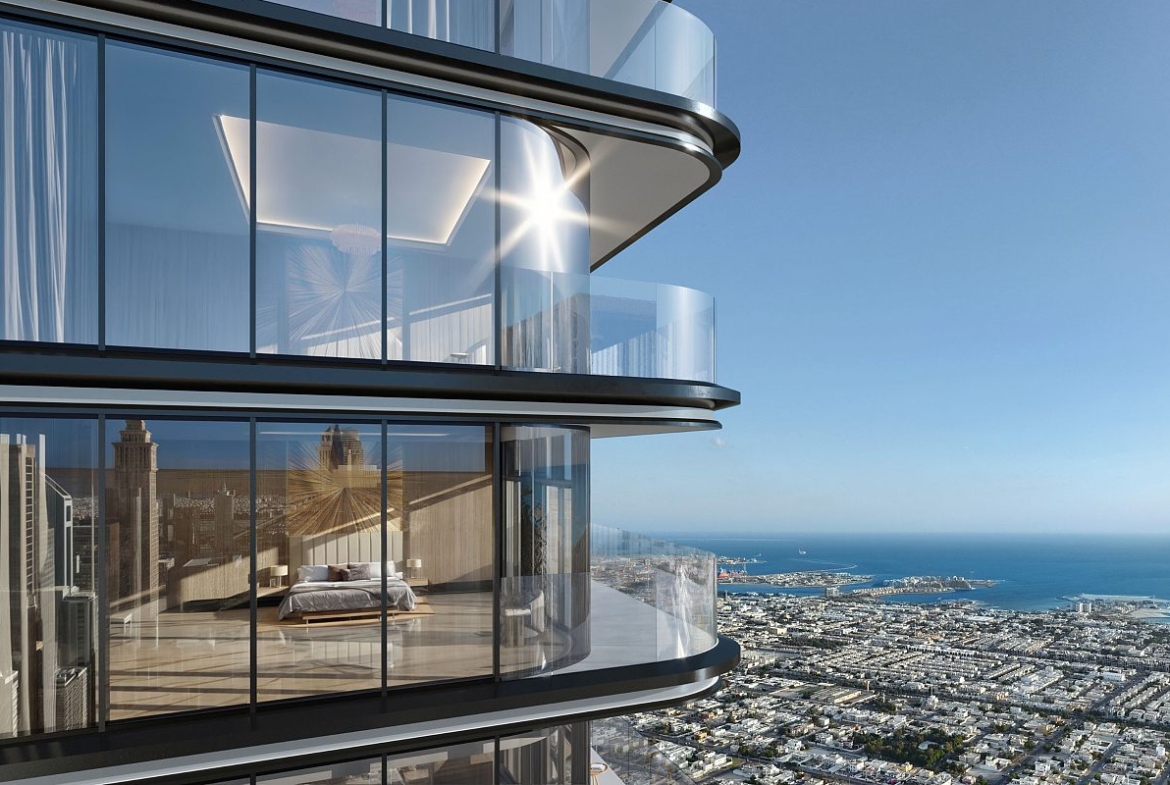Residences Dubai luxury apartments in Trade Center with Burj Khalifa views