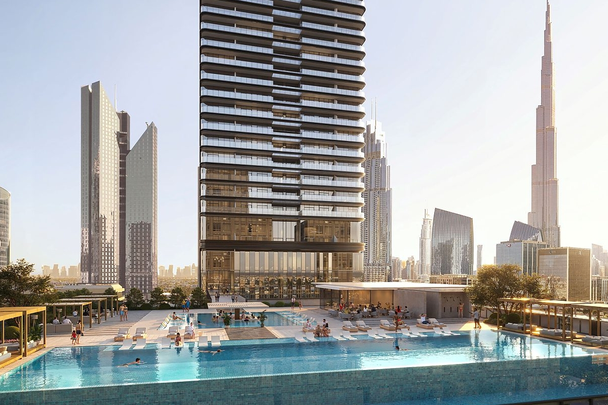 Residences Dubai luxury apartments in Trade Center with Burj Khalifa views