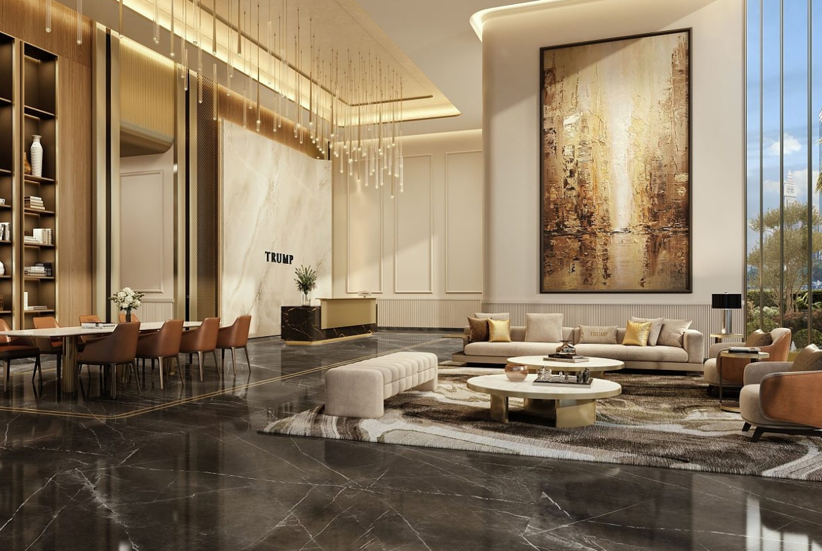 Residences Dubai luxury apartments in Trade Center with Burj Khalifa views