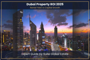 Dubai skyline night view social media preview for ROI 2025 guide